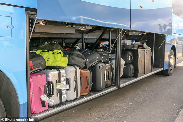 A 27-year-old woman has been charged after she was allegedly travelling on a bus with a two-year-old in her suitcase (stock image)