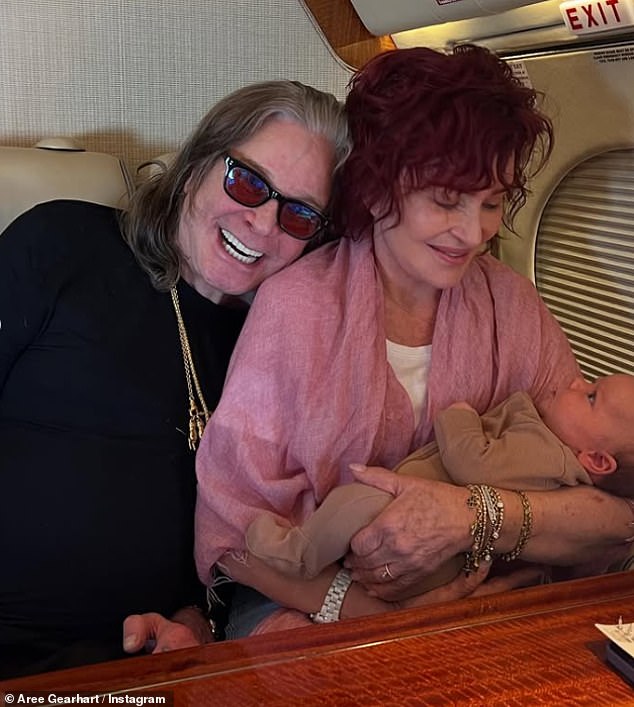 Ozzy Osbourne's daughter-in-law Aree showed the 'loving and goofy' side to the Prince of Darkness in a tribute on Sunday as she vowed to take care of grieving widow Sharon