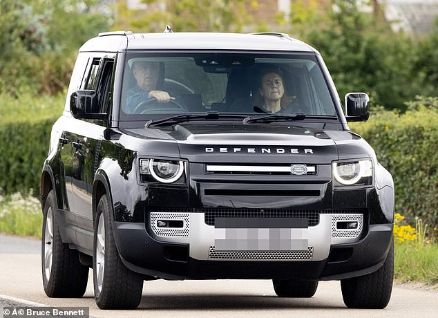 Body language expert Judi James told the Daily Mail that in the photographs, which were first published yesterday, the Duke's eyes have a 'wary look' to them