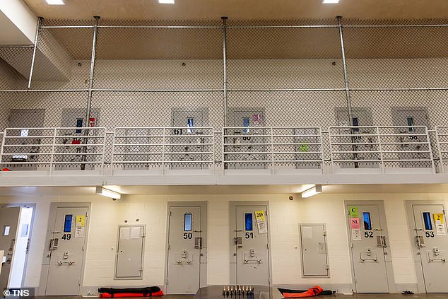 An insider has revealed that the mass killer is being taunted and tormented around the clock by his fellow inmates in the prison (pictured Idaho Maximum Security Institution's C Block)