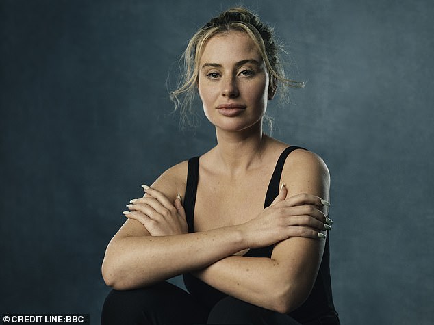 Chloe, now 28, for the BBC documentary which airs tonight