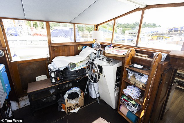 Lucy admitted that she hasn't yet learned how to operate the boat or even started the engine. However, she added that it's something she plans to do in the near future
