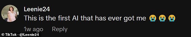 On TikTok, commenters have complained that this was the first time they had ever fallen for an AI fake