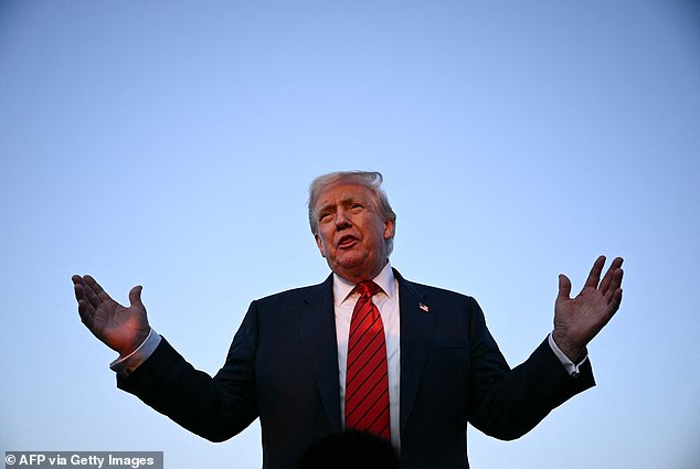 President Donald Trump was asked Sunday night by the Daily Mail for his reaction to actress Sydney Sweeney being registered as a Republican. 'If Sydney Sweeney is a registered Republican, I think her ad is fantastic,' he said