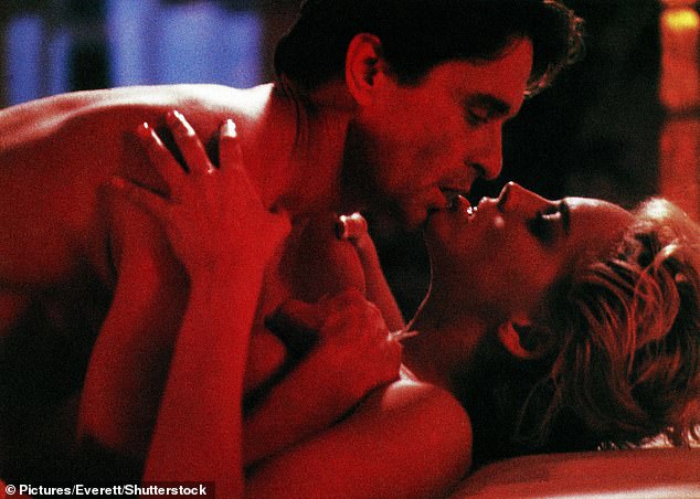 The steamy film starring Douglas and Sharon was released in 1992