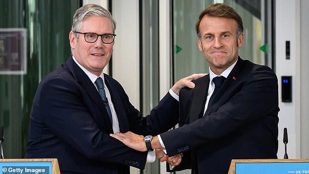 Prime Minister Keir Starmer and French President Emmanuel Macron confirmed the new deal last month after a Downing Street summit