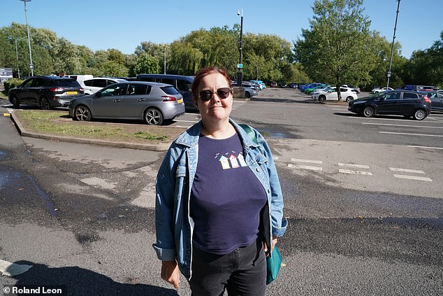 Claire Mitchell, 51, a Tamworth local and a regular gym-goer, said: 'What happened a year ago was horrific to see'