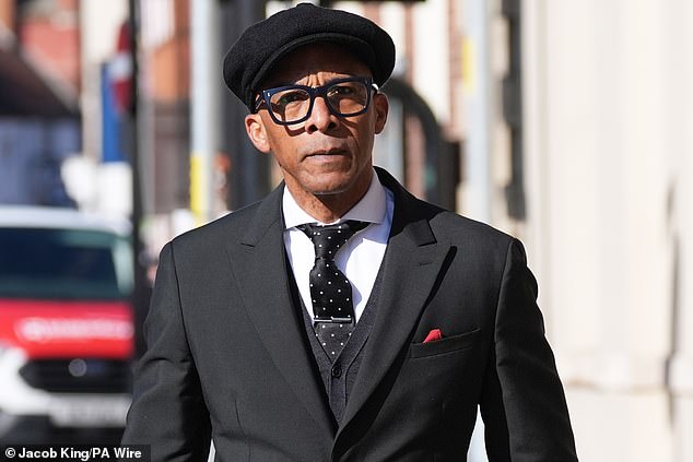 BBC presenter Jay Blades arrives at Worcester Crown Court in October last year