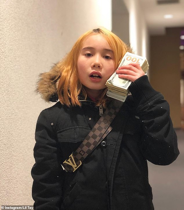 Lil Tay launched her own YouTube channel in 2018 and bragged that she was the 'youngest