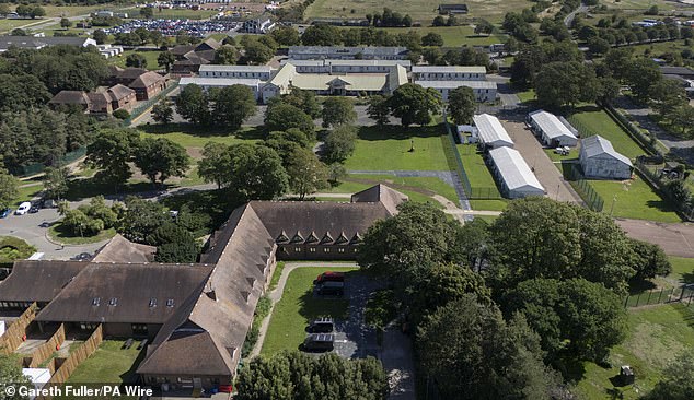Manston immigration processing centre near Ramsgate, Kent, which receives migrants from Dover. It will be the location where an initial decision is made on which arrivals will be earmarked for removal to France