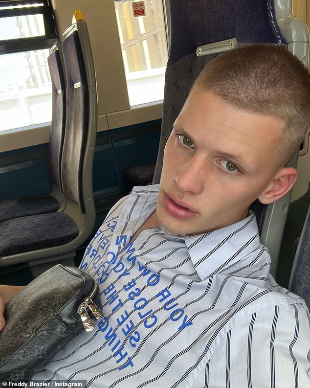 Freddy Brazier, 20, made a huge U-turn on the family feud with his father Jeff and older brother Bobby in a positive Instagram post on Monday