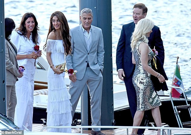 The extremely exclusive event bids to raise money for the Clooney Foundation, which provides free legal aid to wrongly imprisoned journalists and support to women’s rights groups around the world