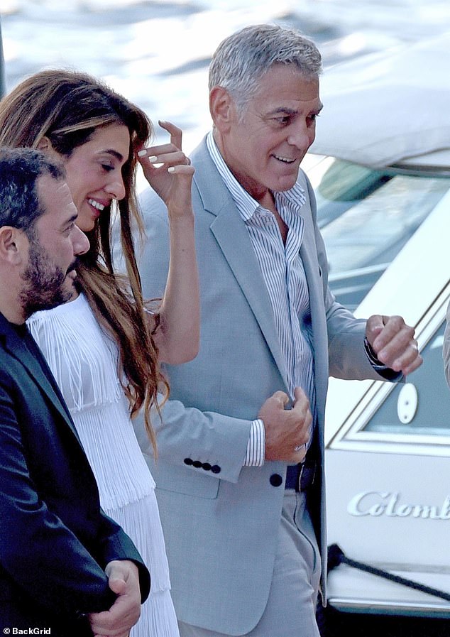 The experience will set guests back at least €100,000 (£87,000) for the rare opportunity to hobnob with George and Amal