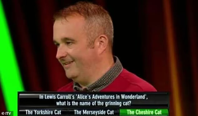He has previously competed on Tipping Point, walking away with £2,700 before going on to star on Tennable and winning £45k