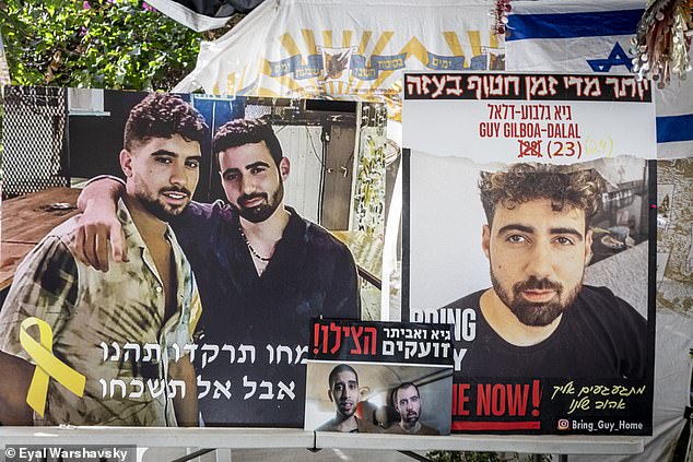 Posters appealing for the return of the young men in Guy's home