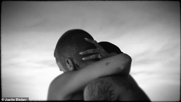 The couple, who have been married since 2018, share a tender moment