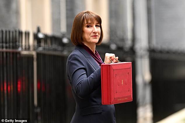 Rachel Reeves (pictured) will have to increase taxes substantially this autumn to fill a £50billion black hole, economists warned last night