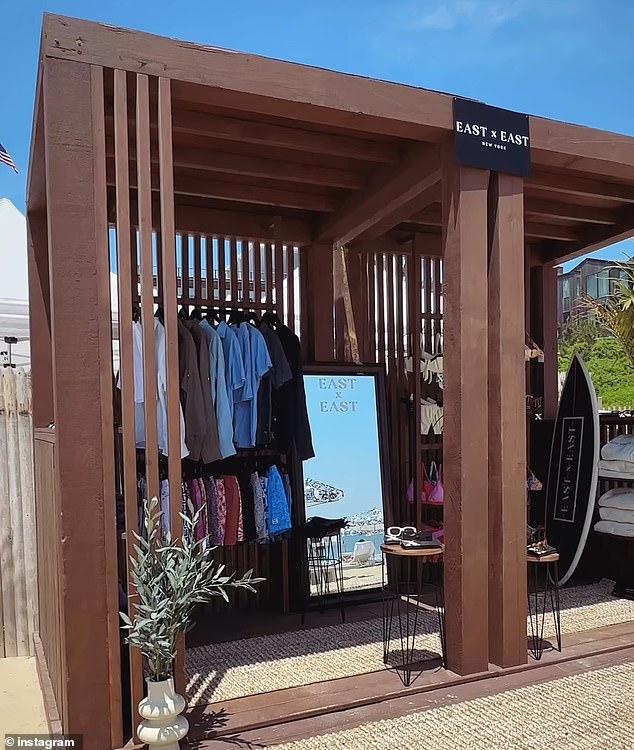 She had recently celebrated the opening of her popup shop at Gurney's Montauk Resort and Seawater Spa