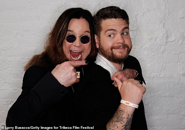 Jack Osbourne, 39, has paid a heartbreaking tribute to his father Ozzy, just days after he was laid to rest in Buckinghamshire (pictured together in 2011)