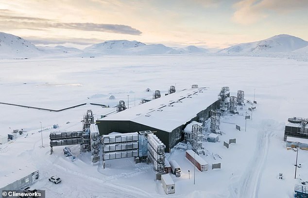 And the UK government is so impressed with the technology, it's planning a carbon-British carbon-sucking machine based in the north-west