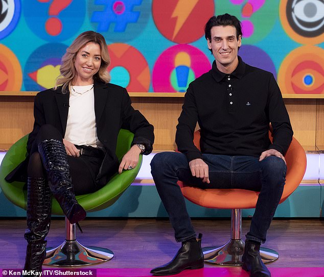 Grace also previously admitted that leaving the house to such backlash was 'different' at the time due to the lack of social media (pictured with Mikey in 2023)