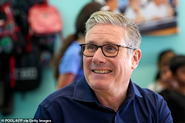 Sir Keir Starmer pushed back at economists' claims that Labour is facing a £50billion black hole in the public finances