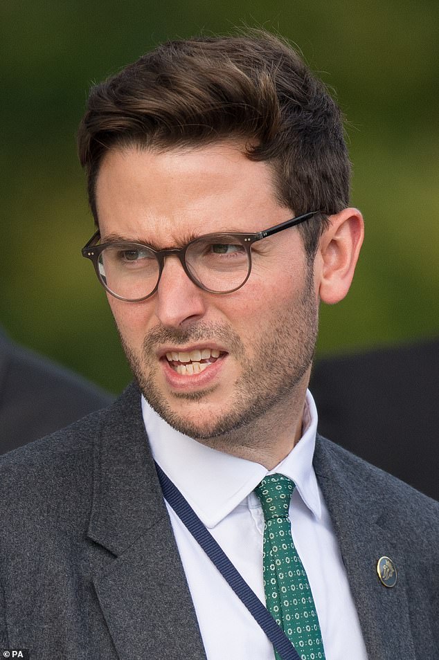 Royal aide Jason Knauf (pictured) was blamed for not suppressing stories about Meghan