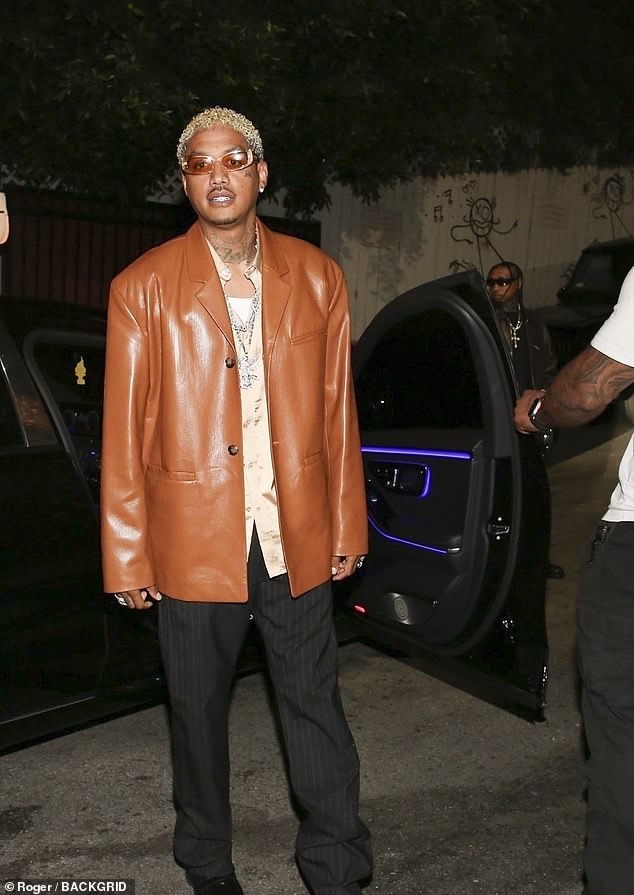 Alexandra Edwards and Tyga were also at the bash