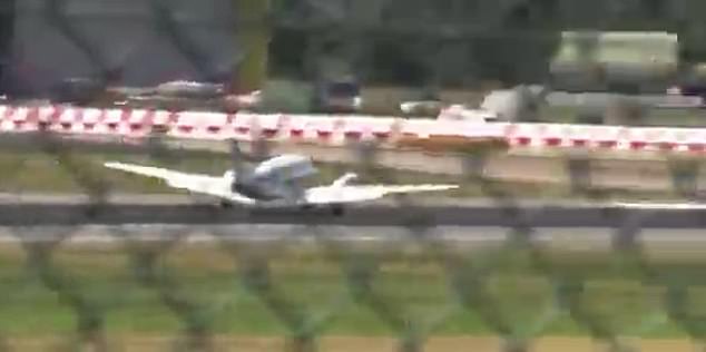 The witness said he could hear a loud noise which he initially thought was the 'brakes seizing'