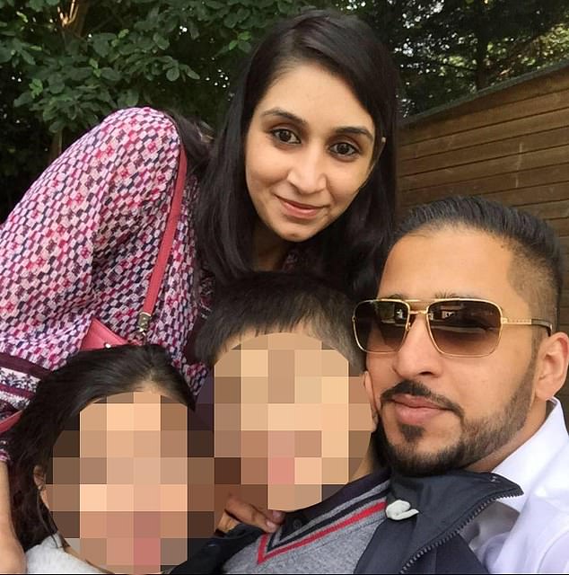 Salman Iftikhar, 37, is also a father of three and has two wives, including Erum Salman, 38