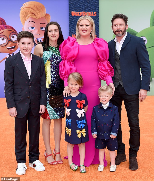 In May 2024, the warring exes finally reached a settlement in Clarkson’s lawsuit over the commission fees, though the terms weren’t publicly disclosed; pictured in 2019 in LA