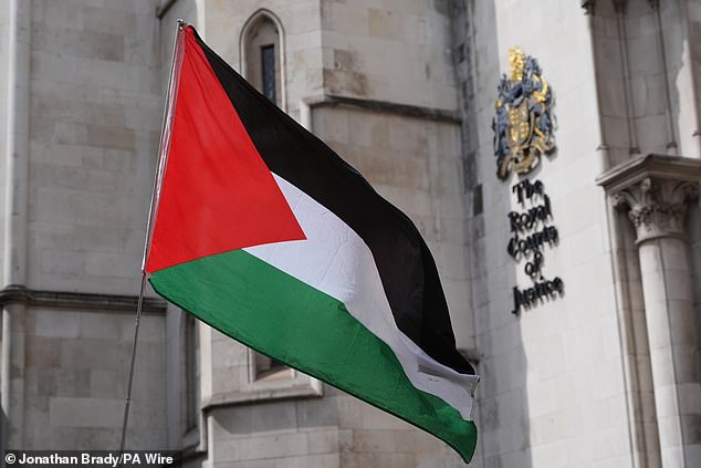 Two women and a man have been charged with showing support for proscribed terrorist group Palestine Action following a protest