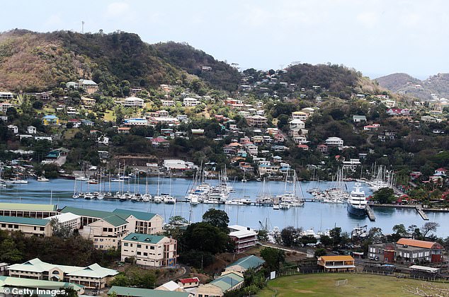 Saint George's in Grenada, which marked 50 years of independence from Britain in 2024