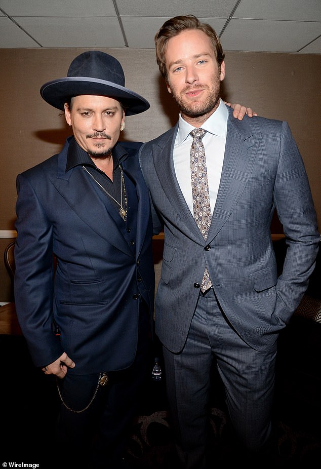 He also admitted his heavy marijuana use once caused problems while promoting The Lone Ranger, the 2013 Disney-released film in which he starred opposite Johnny Depp (the duo pictured in 2015)
