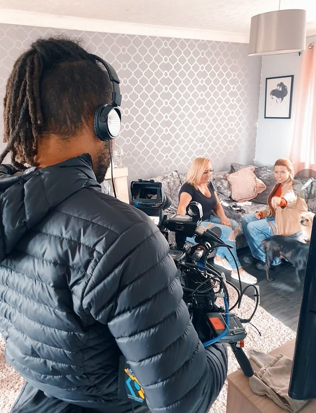 Stacey spent two nights living with the single mother as part of her TV series Stacey Dooley Sleeps Over, which aims to give a glimpse into extraordinary British characters and their families' lives