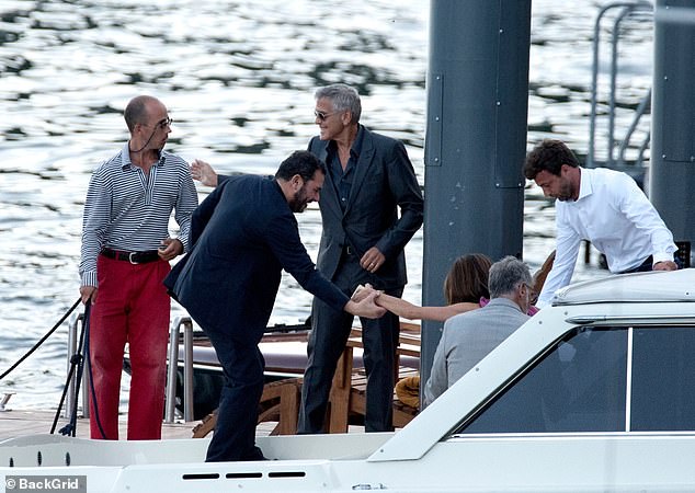 The experience will set guests back at least ¿100,000 (£87,000) for the rare opportunity to hobnob with George and Amal