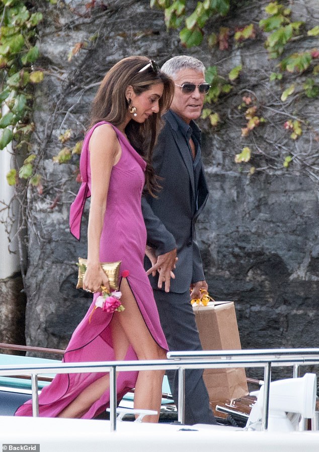 Esteemed lawyer Amal, who married Clooney in 2014, is known for showcasing her stunning wardrobe at every turn