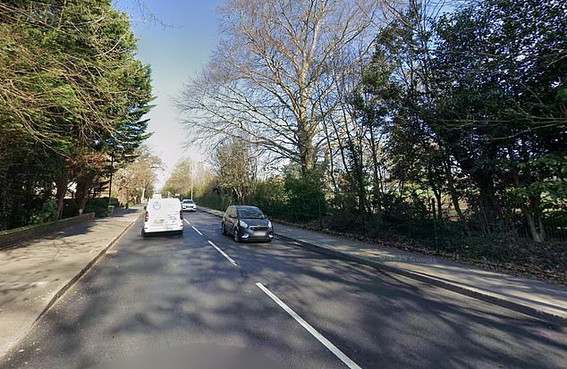 A general view image of Bickley Road, Bromley where the robbery took place