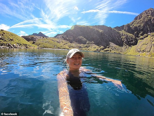 The keen traveller's social media pages document her love of adventure and expeditions in the Lake District and Snowdonia