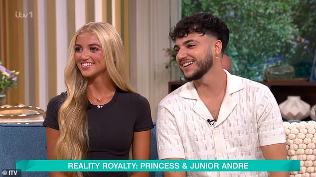 Ahead of its premiere on Sunday night, Princess appeared on This Morning with her brother Junior, 20, as they spoke to hosts Emma Willis and Joel Dommett