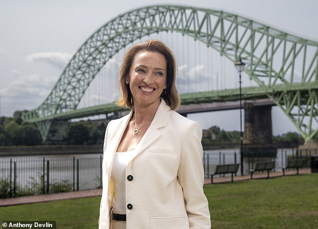 Clare is currently suspended from her job working alongside Reform UK MP Sarah Pochin (pictured), who represents Runcorn and Helsby