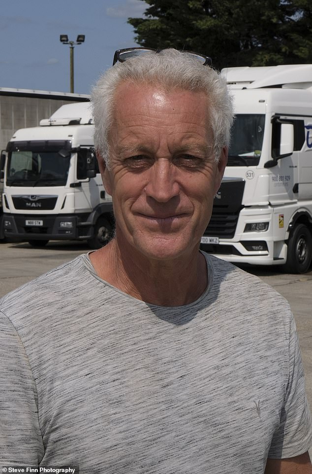 David Morgan, who owns the Airport Cafe truck stop on the A12 outside Folkestone, Kent,  has been forced to install dozens of cameras across his concourse