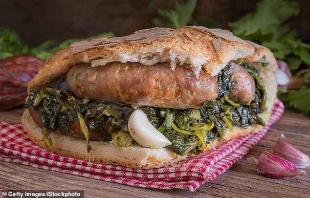 Nine others were hospitalised with similar symptoms after eating the same meal - a broccoli and sausage sandwich [FILE PHOTO]