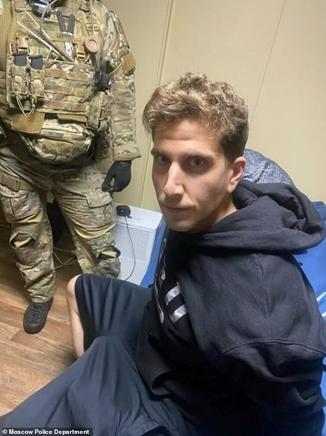Bryan Kohberger seen moments after his arrest in Pennsylvania on December 30, 2022