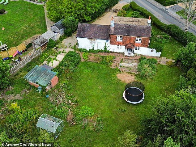 Mr Abbott's objection to the planning application read: 'As the previous owner of Hiawatha [pictured], I was totally dismayed to see the change of heart of the new owners attempting to destroy Hiawatha and replace [it] with totally unsuitable houses'
