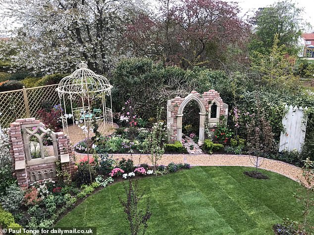 After the transformation it became a veritable wonderland filled with charm