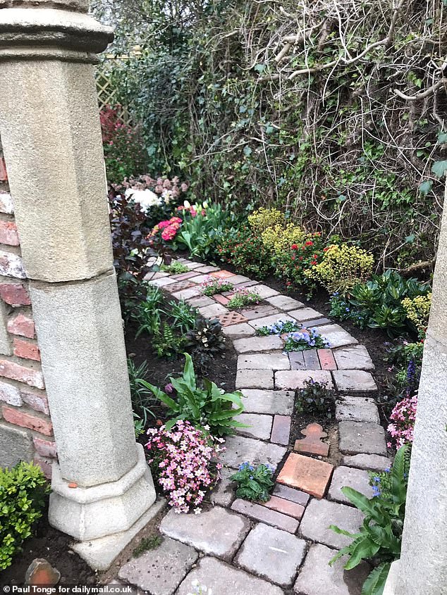 The new garden takes direct inspiration from the classic novel 'The Secret Garden'