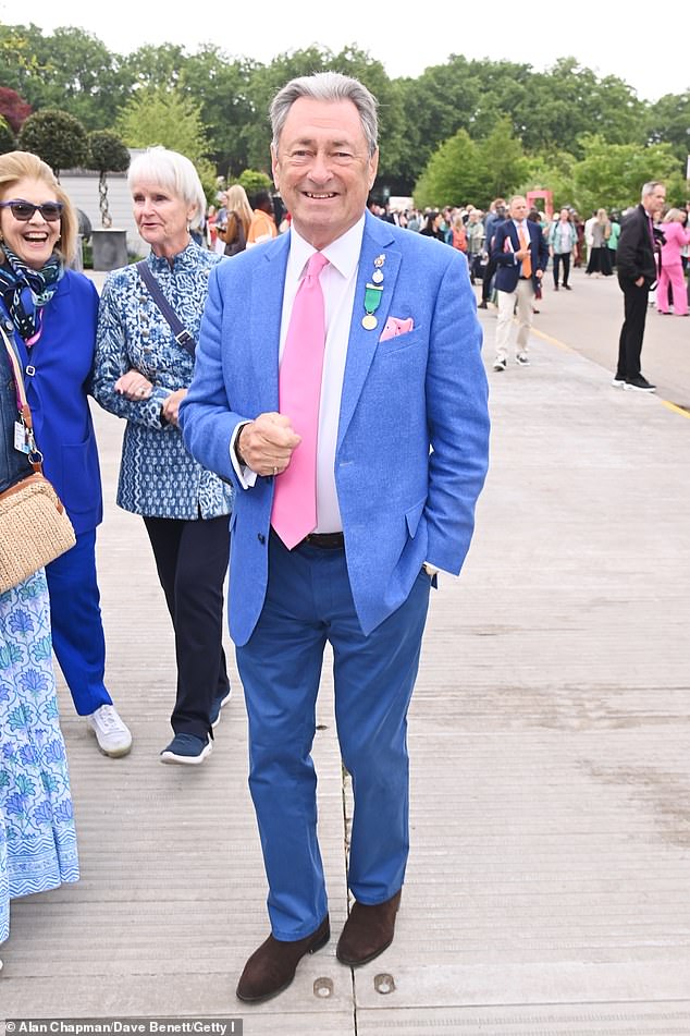 Veteran gardener Alan Titchmarsh transformed the pair's home after it appeared on ITVs Love Your Garden.