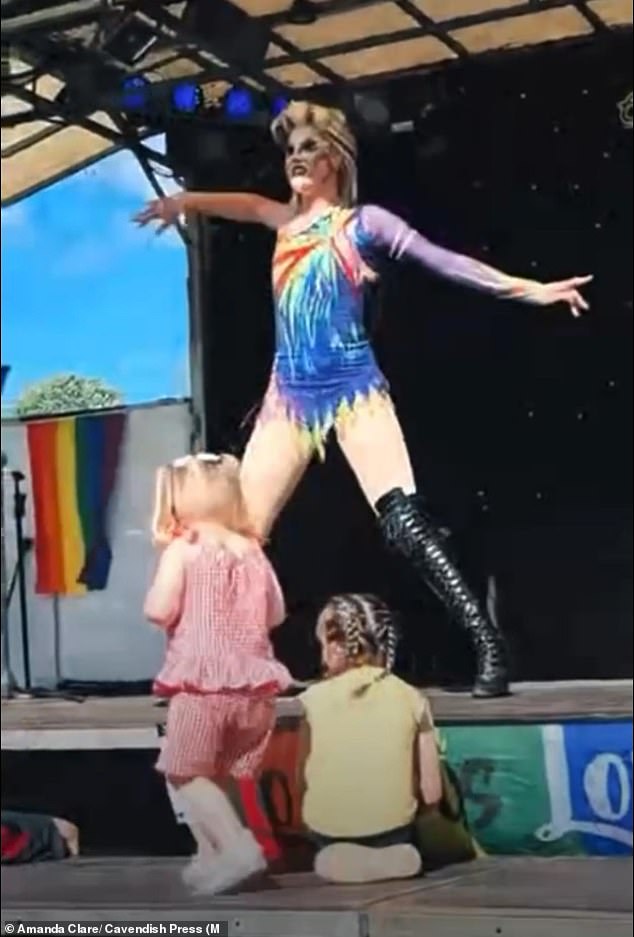 One of the drag artistes booked to perform at the event