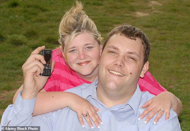 British man named David Brown woke up with a strange sequence of numbers stuck in his head. It wasn't a winning lottery ticket - but it was a real phone number. On a whim, he texted it. On the other end was a woman - Michelle Kitson - who he fell in love with. Pictured: Brown and Kitson